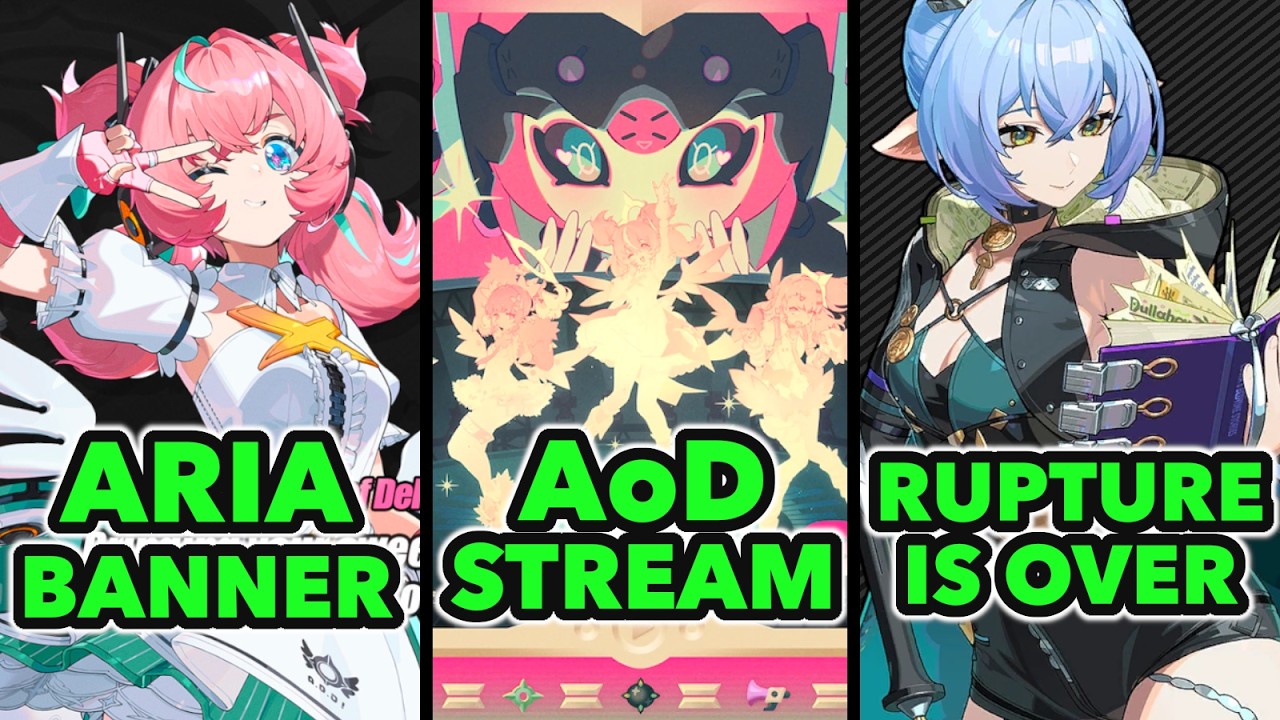 [ZZZNews] ARIA BANNER! ANGELS OF DELUSION LIVESTREAM! RUPTURE IS OVER?  - Zenless Zone Zero
