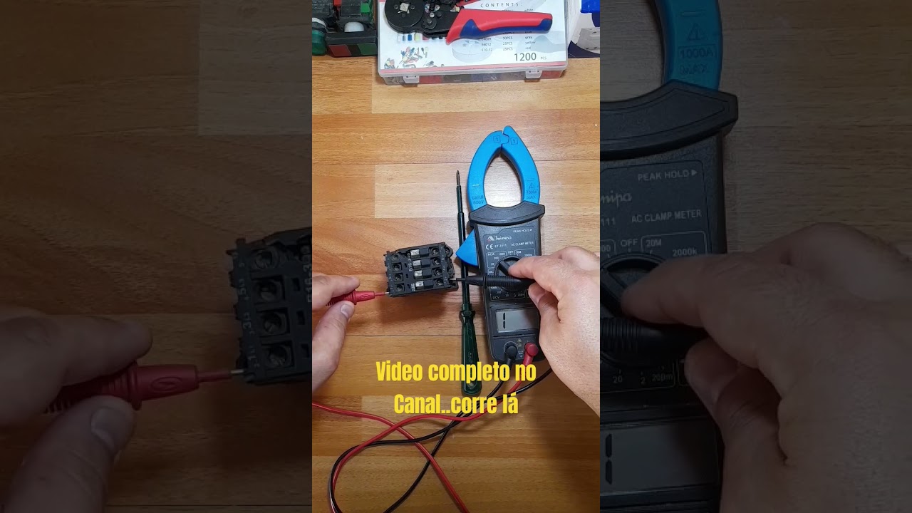 O melhor Jeito de Testar um Contator Contator  #eletrica #eletricista #comandoseletricos #contator