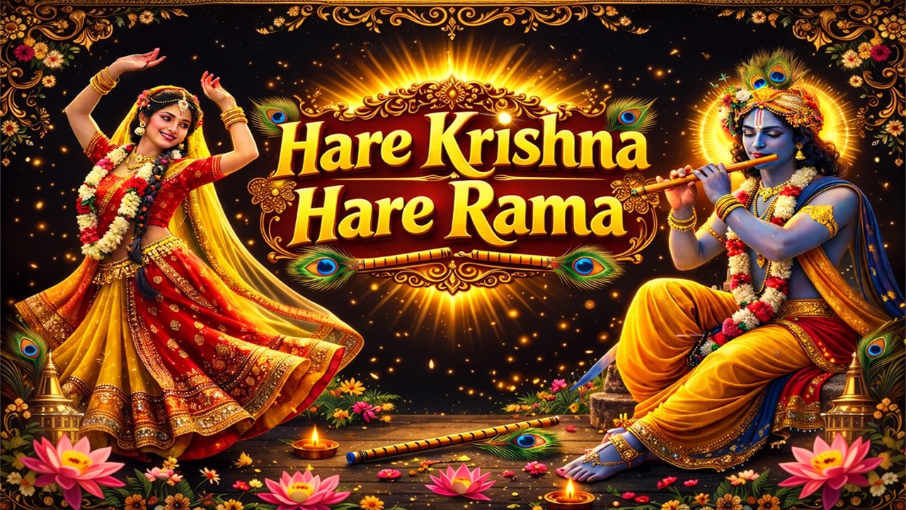 HARE KRISHNA HARE RAMA | Beautiful Krishna Kirtan | Spiritual Meditation Song |  Krishna Bhajan 2026