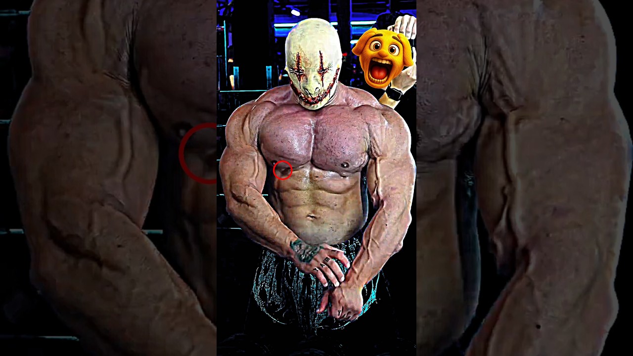 BRO WHAT?! 💀 His Muscles Look UNNATURAL Genetic Anomaly #bodybuilding #fitness #shorts #viral