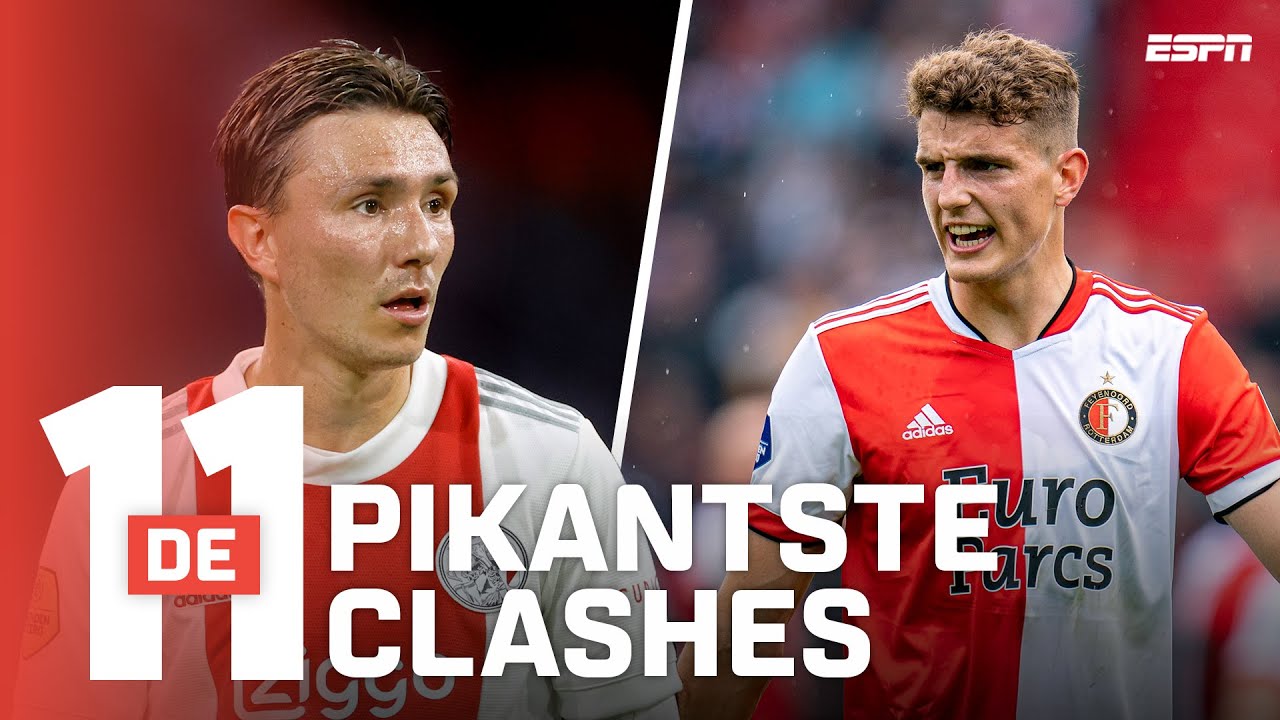 De 11 Pikantste clashes 💥🌶️ | De 11 | Eredivisie 2021/'22