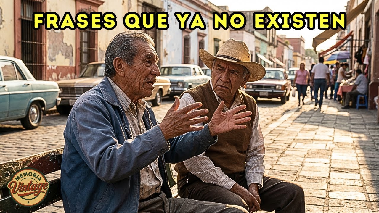 15 EXPRESIONES MEXICANAS que dejaron de usarse sin que NADIE lo notara