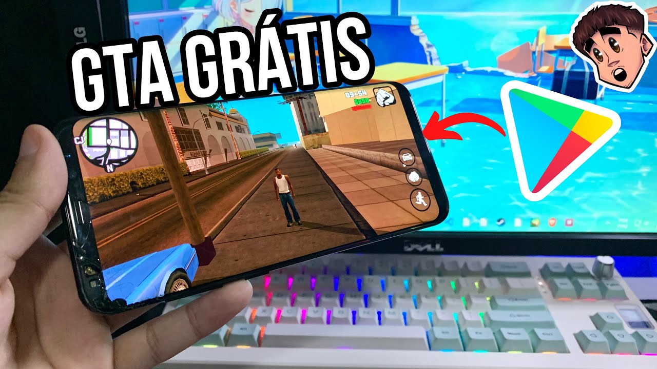 Baixei GTA San Andreas de GRAÇA na Play Store