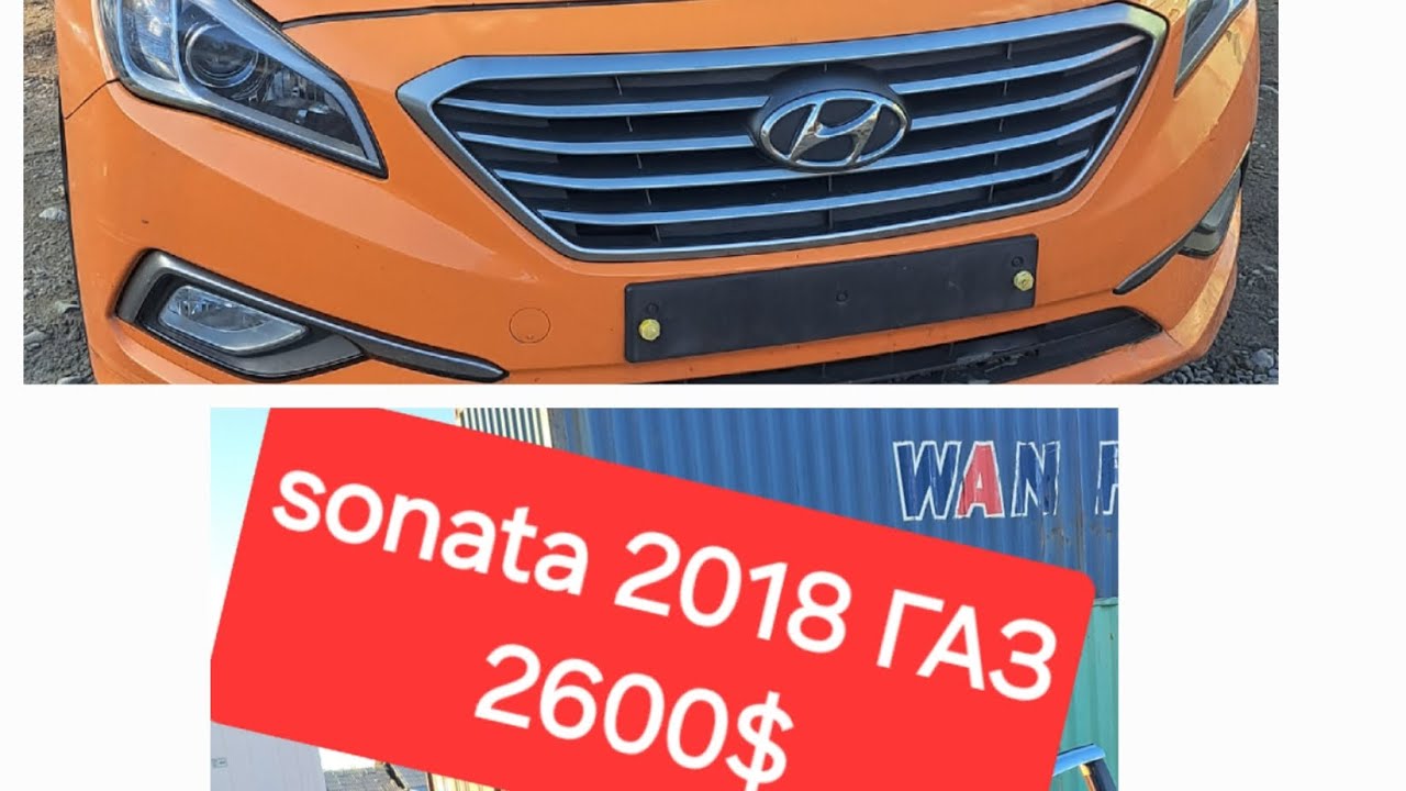 Sonata 2018 Газ. 2600$+жол кире +растаможка+оформление. Итого 7000$