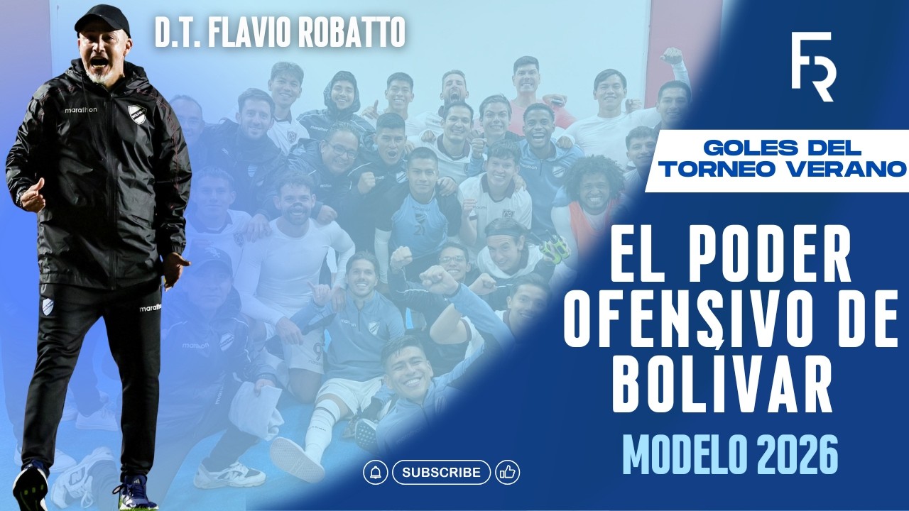 El ataque de Bolívar en el Torneo de Verano  || ⚽GOLES DEL CAMPEÓN⚽
