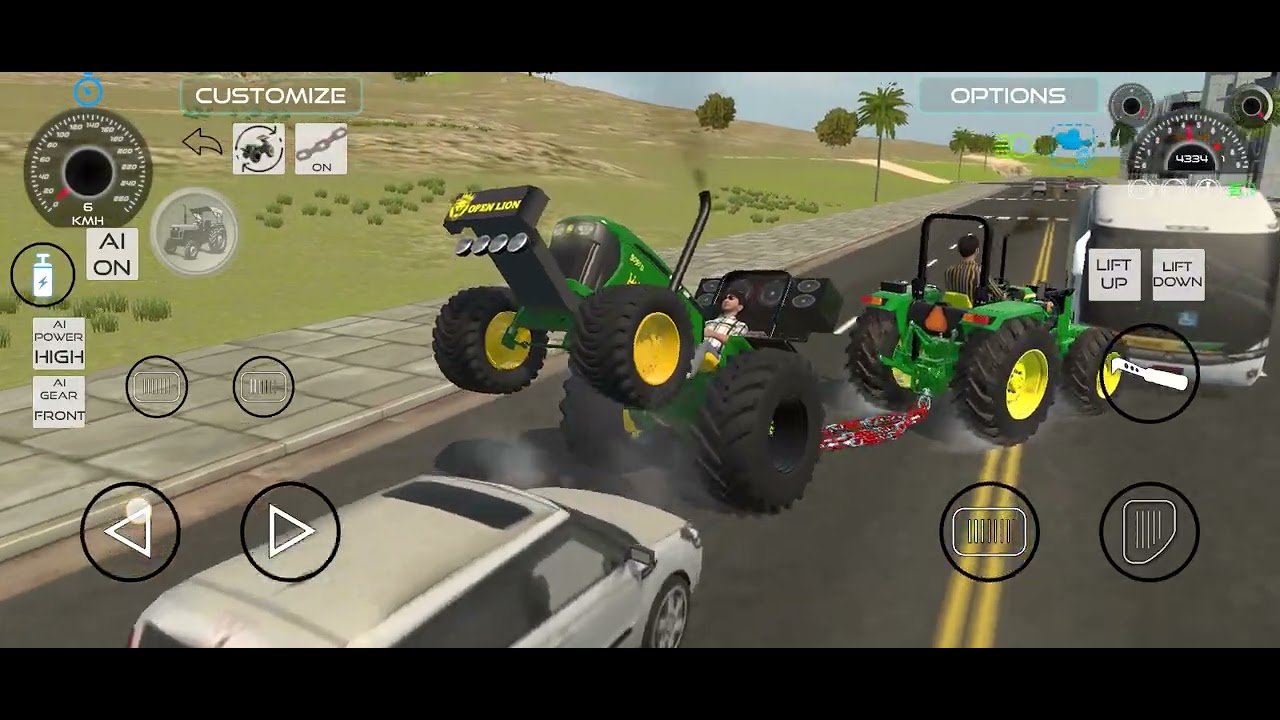 Tochan king 🆚 JonDeere 5075 || Viral video 🤯 || Tochan video || HMT GEMING🤬