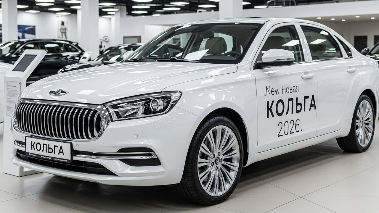 НОВАЯ ГАЗ ВОЛГА 2026 — ДИЗАЙН, КОТОРЫЙ УДИВИЛ ВСЕХ