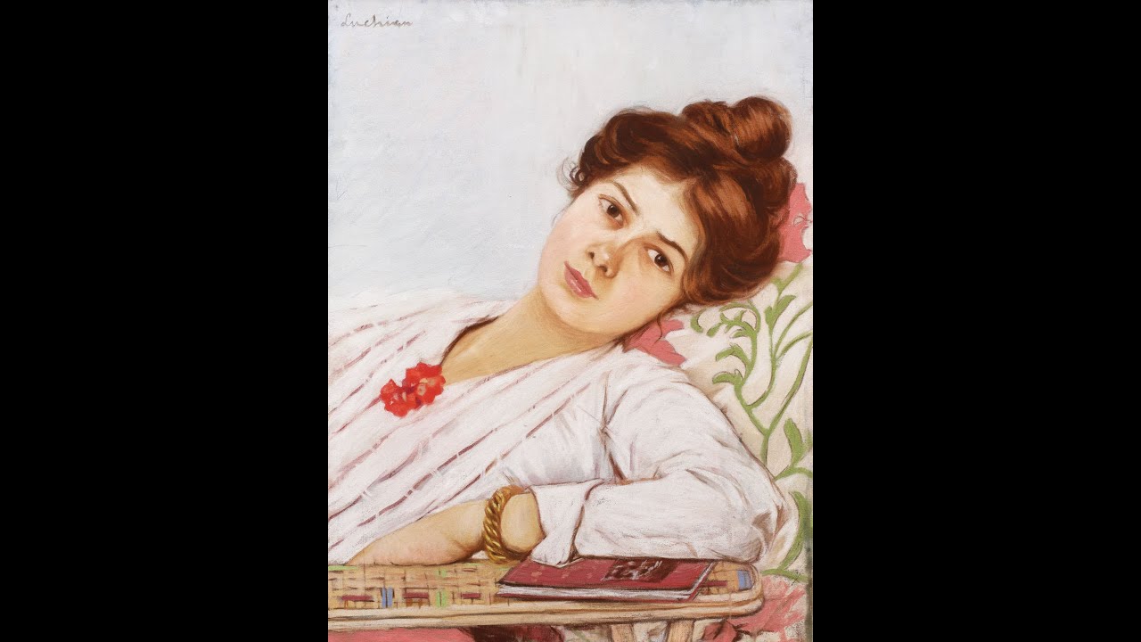 Ștefan Luchian (Romanian, 1868-1916) - Portrait paintings by Ștefan Luchian