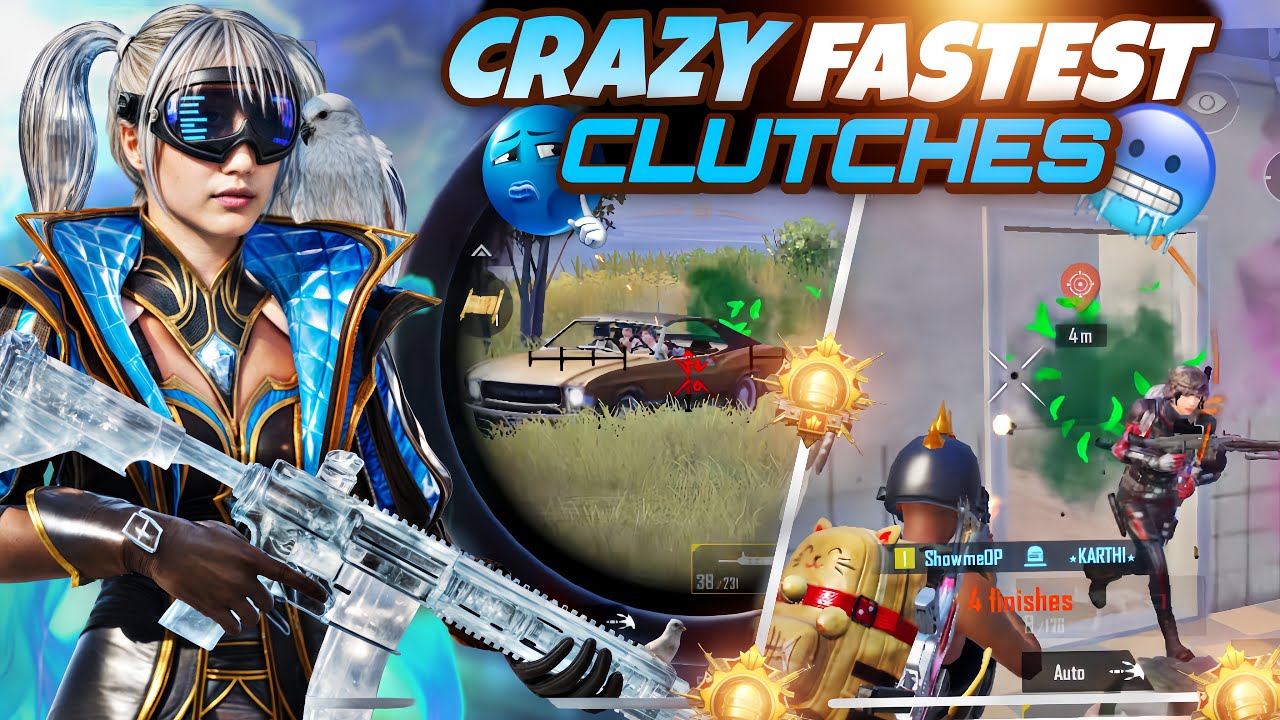 CRAZY FASTEST 1VS4 CLUTCHES IPHONE 12 🔱