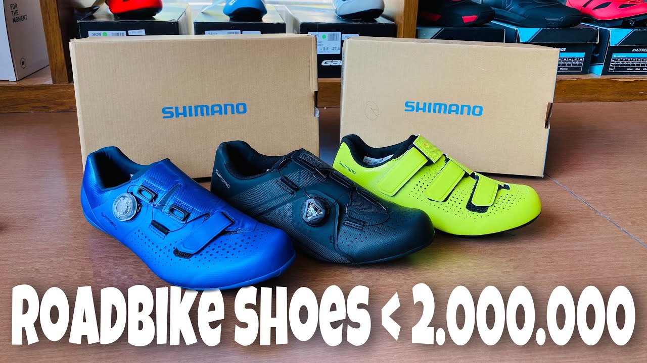 SEPATU ROADBIKE ENTRY LEVEL?! SHIMANO RC1 VS RC3 VS RC5.