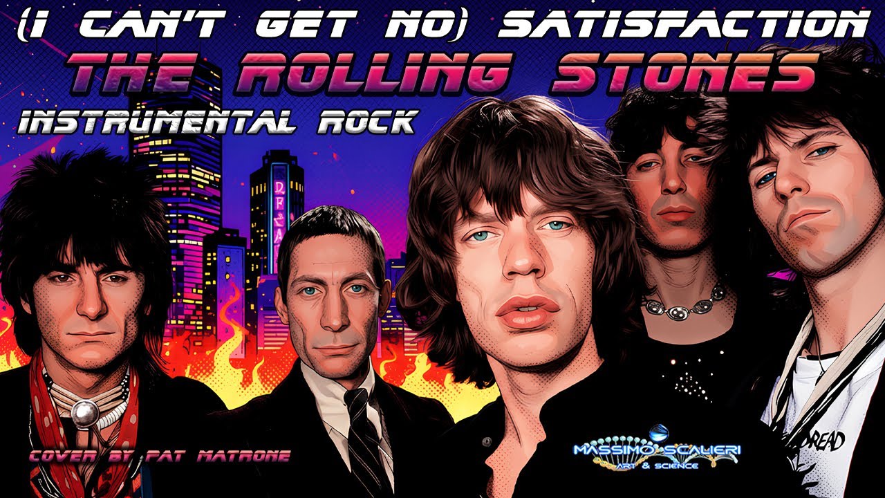 🎸 (I Can't Get No) SATISFACTION - The Rolling Stones (Rock Instrumental Guitar Cover) 🎸