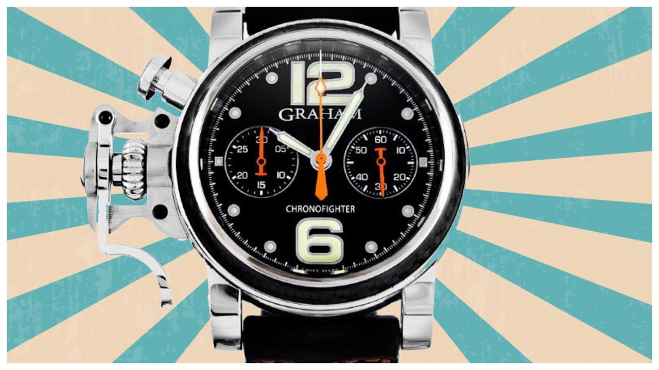 Не обычные часы Graham Chronofighter Carbon Racing лимитированное издание !