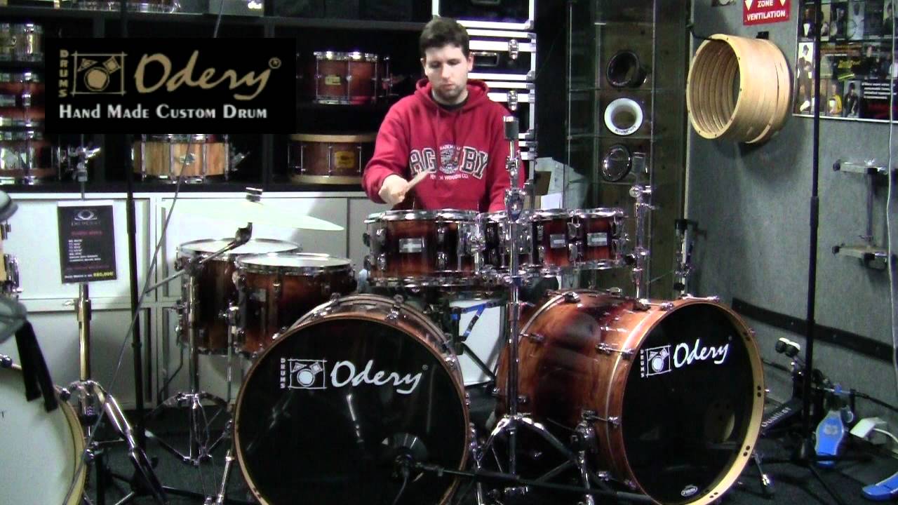 Bateria Odery Eyedentity Bubinga+Maple - VENDIDA