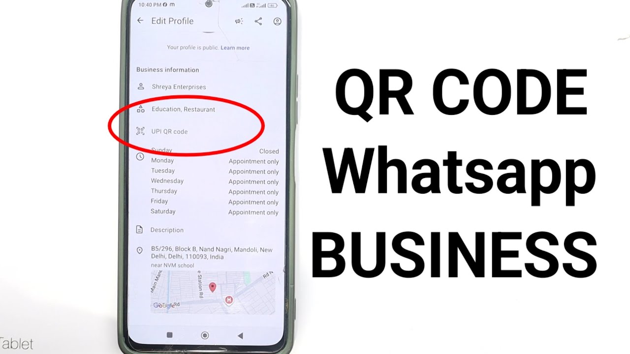 Whatsapp Business Upi Qr Code Add | Whatsapp Business Mein Upi Qr Code Kaise Add Kare