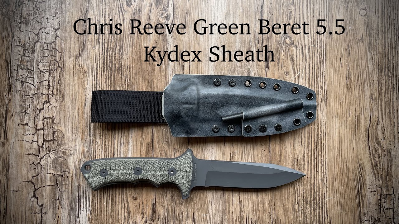 Chris Reeve Green Beret 5.5 Kydex Sheath