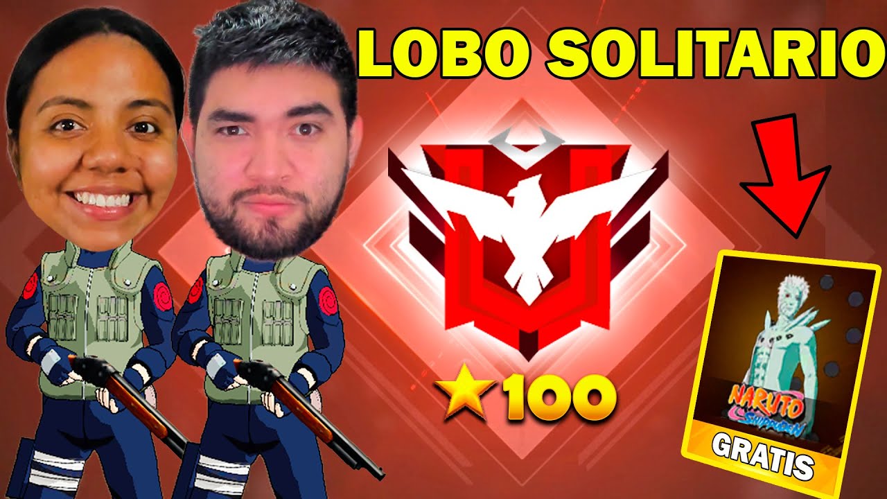SUBIMOS A HEROICO EN LOBO SOLITARIO PARA TENER A OBITO GRATIS 😎 FREEFIRE X NARUTO