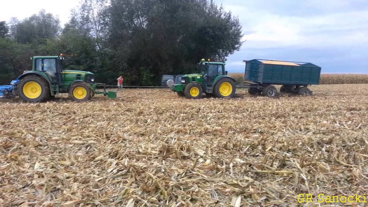 Jesienne wtopy 2013 - John Deere 6930P, 6330P, 5720 *Podkarpacie* GR Sanocki