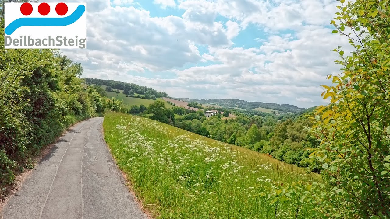 Deilbachsteig Verlängerung Tag0: 16km von der Quelle bis Langenberg