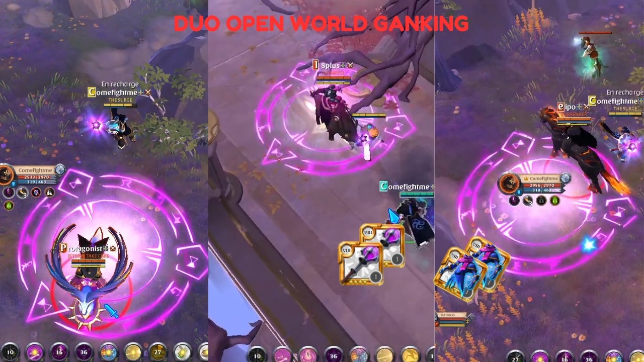 🔥Albion online │ Black Zone Duo Ganking #4 │🔥