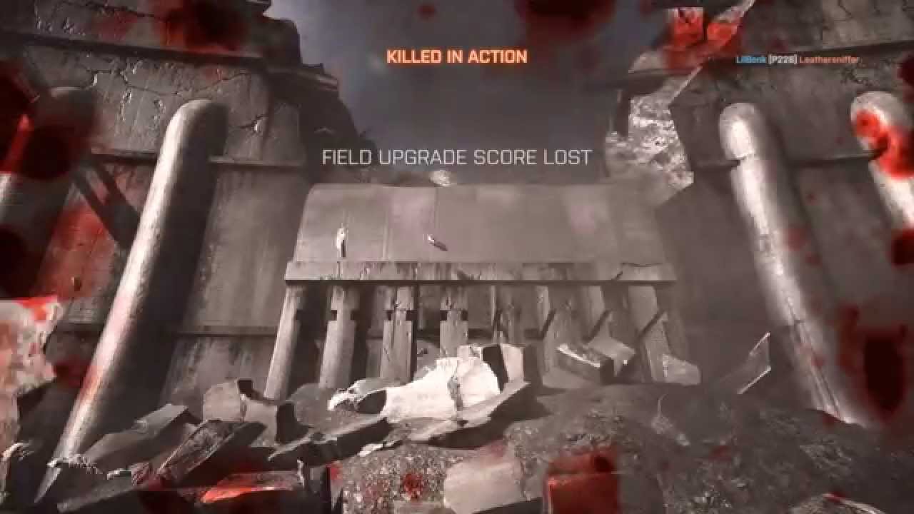 Destroying the dam in Battlefield 4.