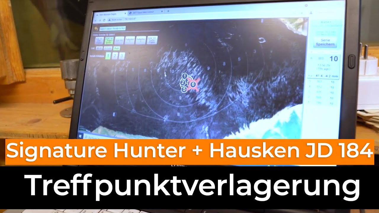 Treffpunktverlagerung mit Schalldämpfer: Hausken Jakt JD 184 XTRM auf der Rössler Signature Hunter