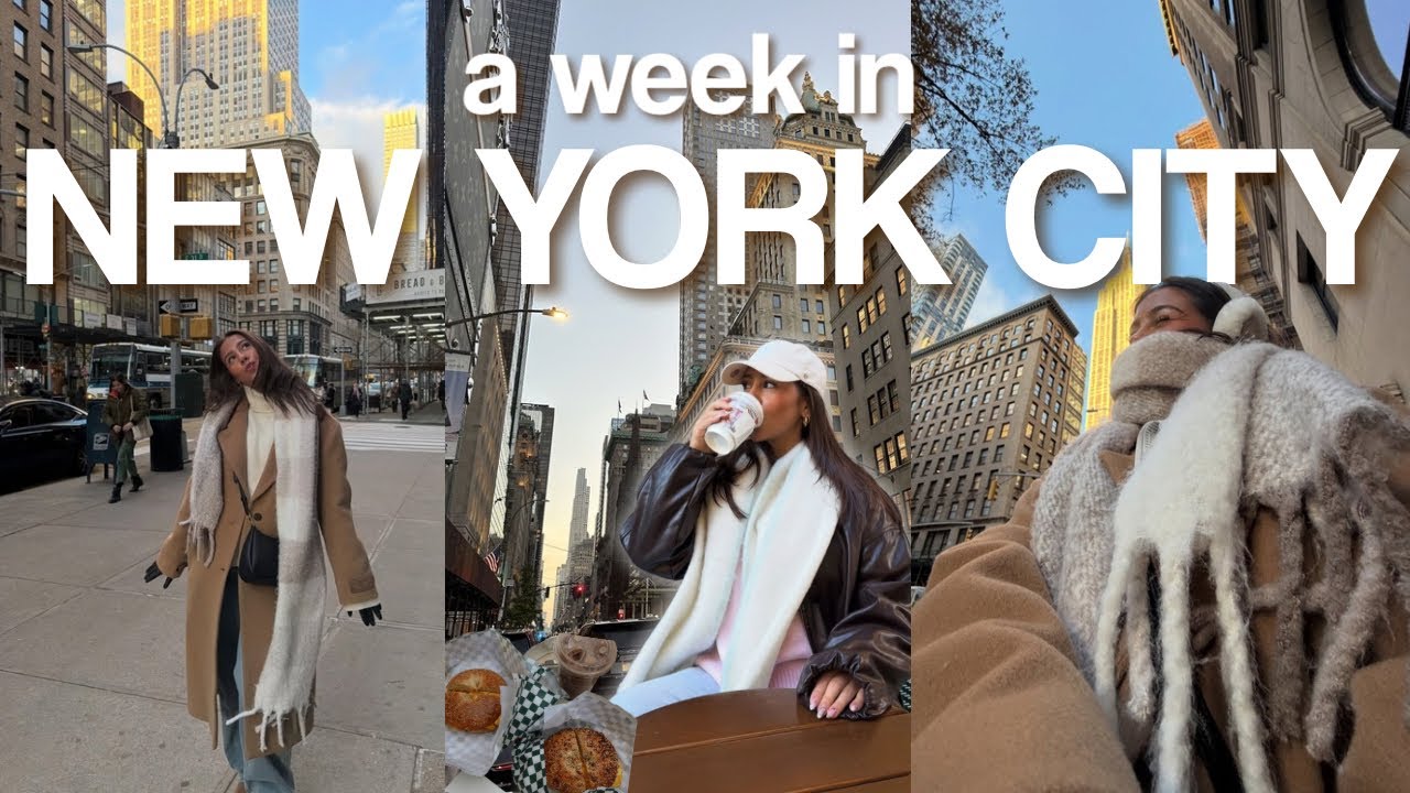 ULTIMATE WINTER NYC VLOG *week in my life* 