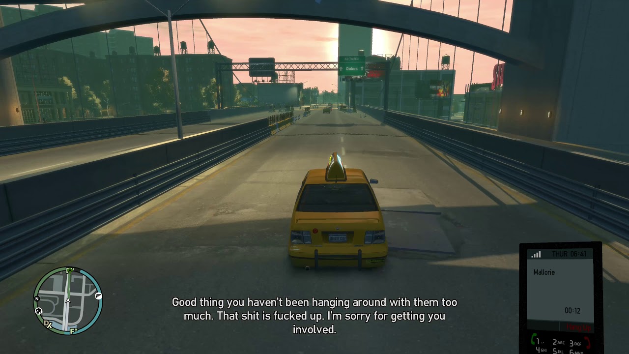 Grand Theft Auto IV (4K) - Mallorie phone call after Have a Heart