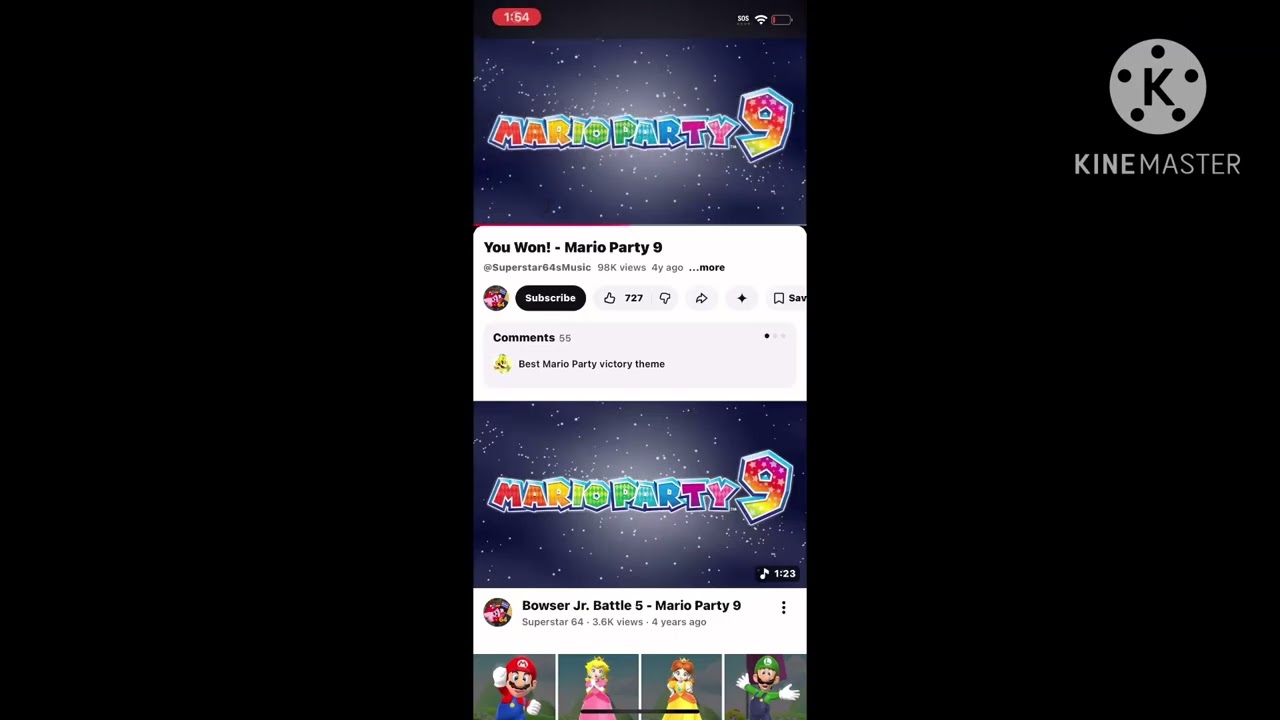 Mario Lose Luigi Lose Waluigi Lose Peach Wins