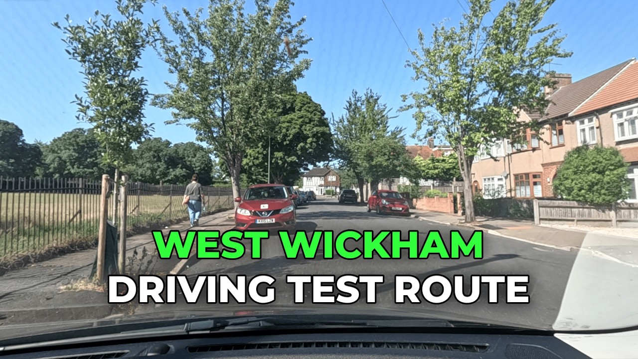 West Wickham Test Route Walkthrough! - Part 1 | Marley The Instructor