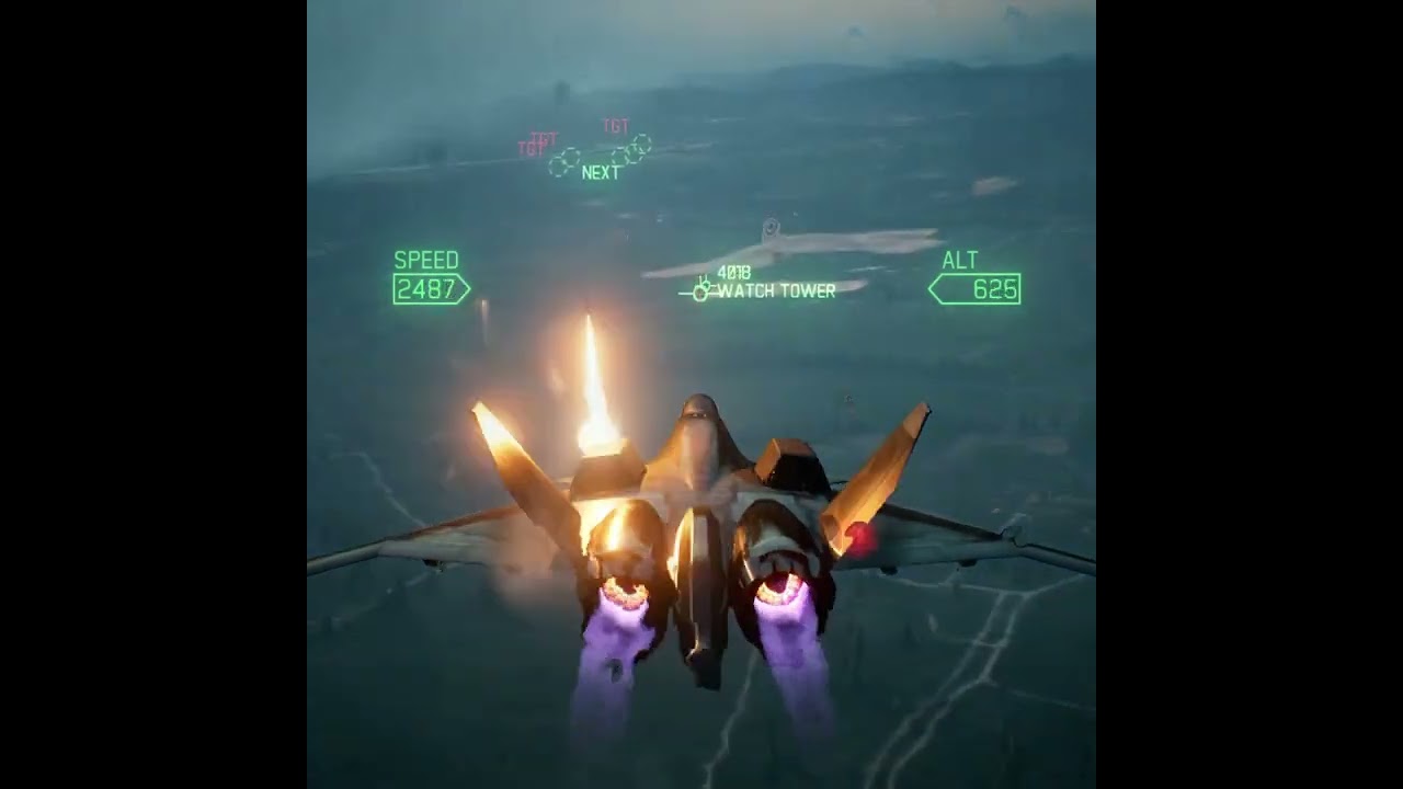 Ace Combat 7 CFA-44 Nosferatu in a nutshell