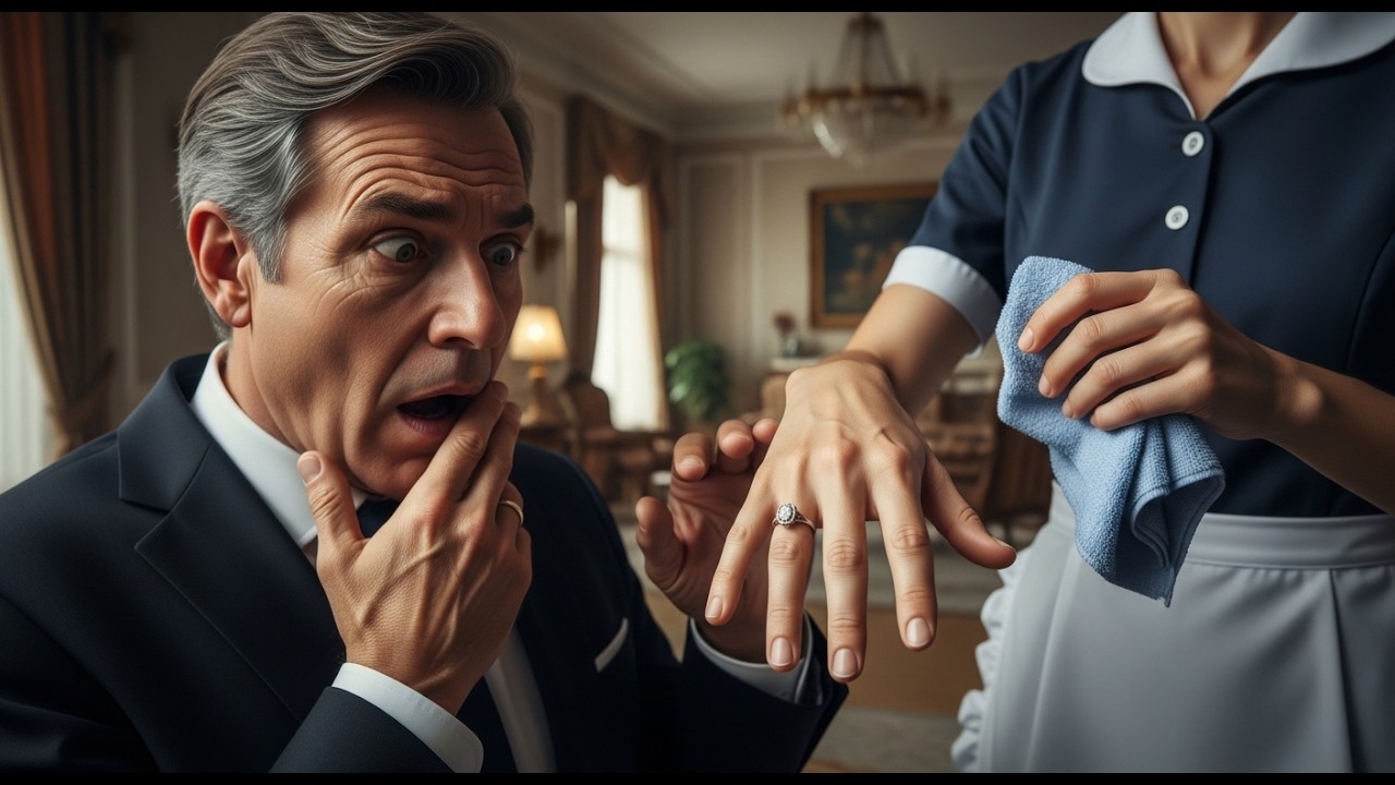 The Billionaire Froze Seeing the Maid's Ring – His Promise as a Poor Orphan: 