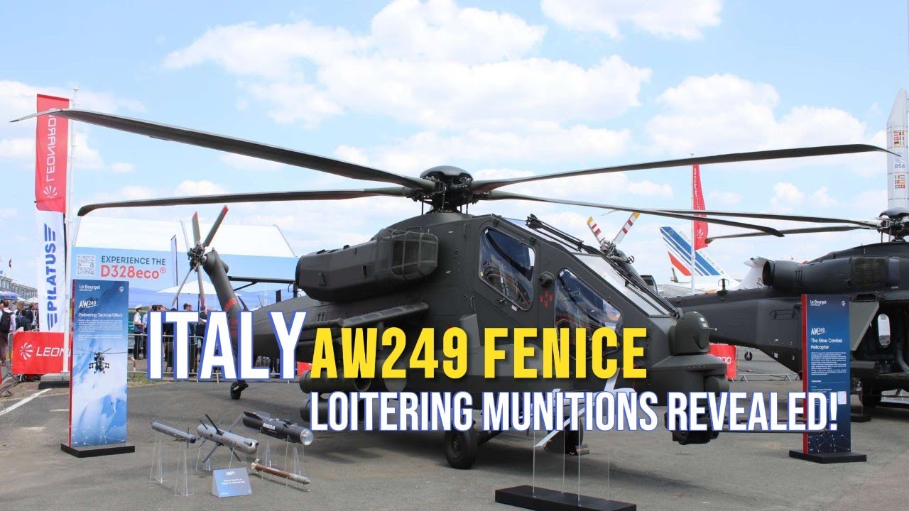 Siła ognia nowej generacji: włoski AW249 Fenice integruje zab&oacute;jcze nowe pociski i drony