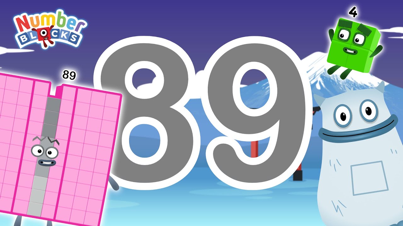Numberblocks 89: учимся считать с 5 Magic Run Egypt World Season | Волшебное приключение Numberbl...