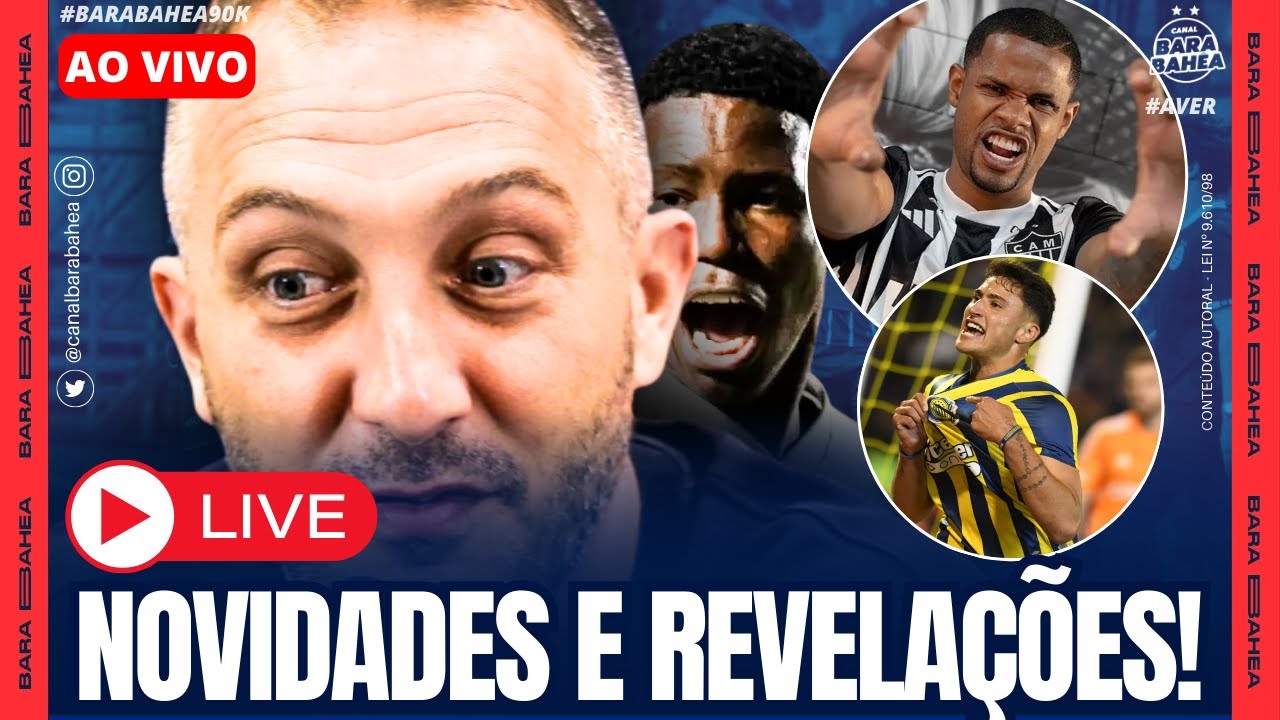[AO VIVO] JUNIOR SANTOS! SAIBA TUDO! ALEJO VELIZ: DEFINIÇÃO! CENTROAVANTE: OUTRO NOME!