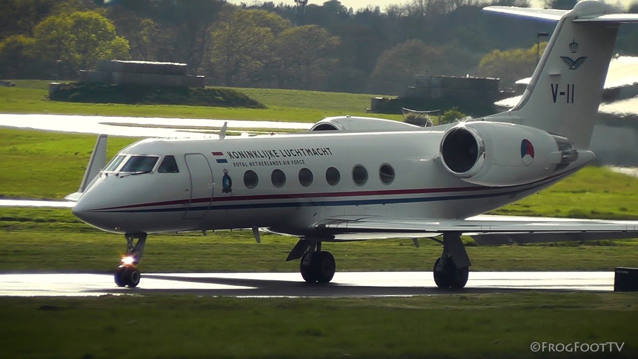 RNLAF - Gulfstream IV (V-11) at RAF Northolt London