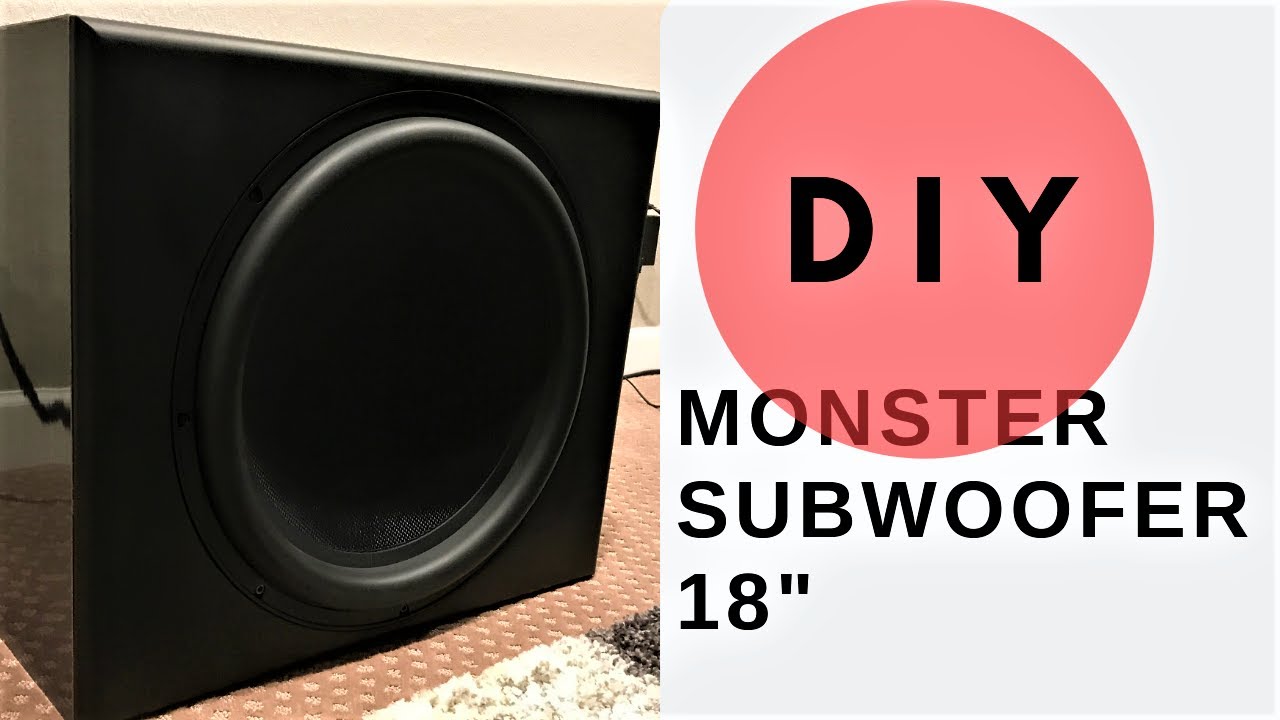 Best DIY Sealed Subwoofer! 18