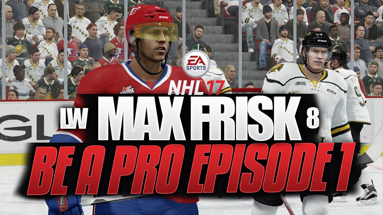 EA NHL 17 Be A Pro LW 