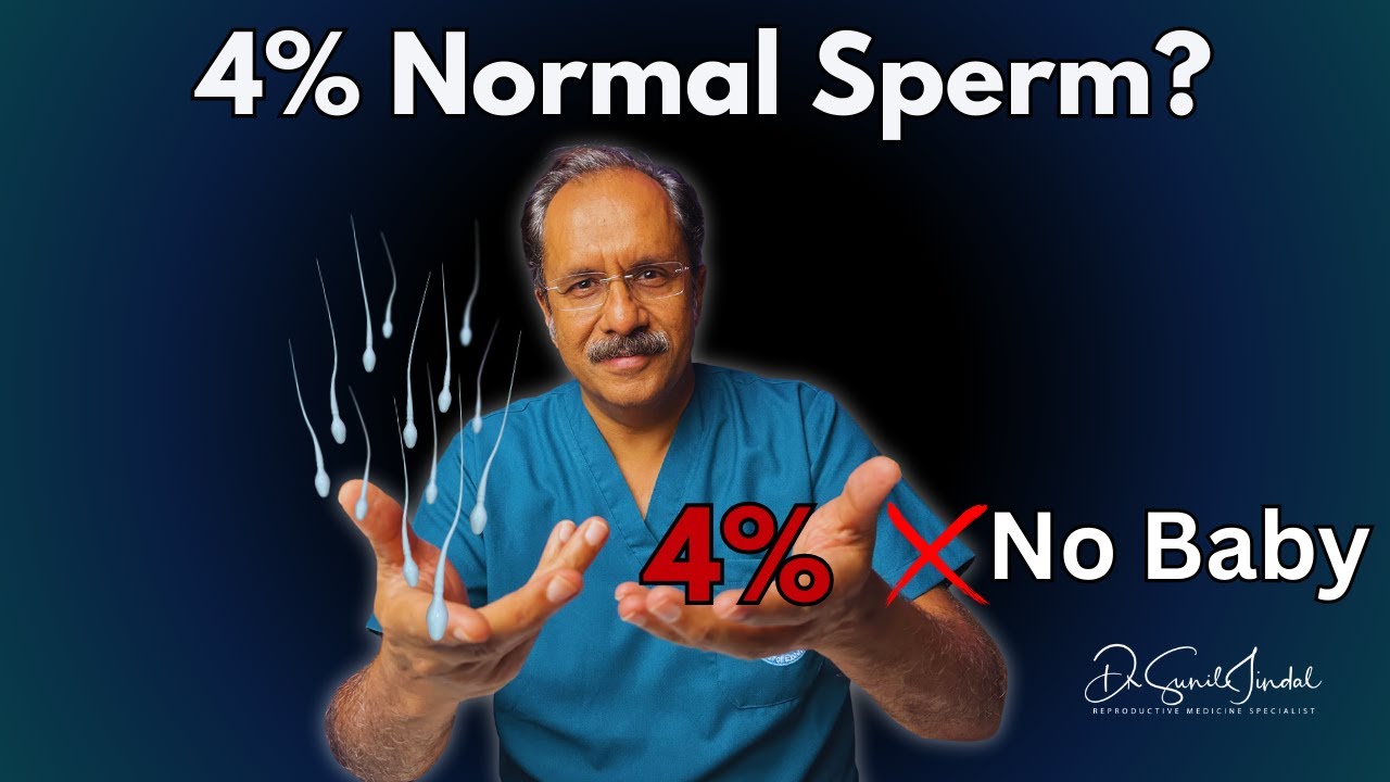 What Does 4 Percent NORMAL Sperm Morphology Really Mean?|#drsuniljindal