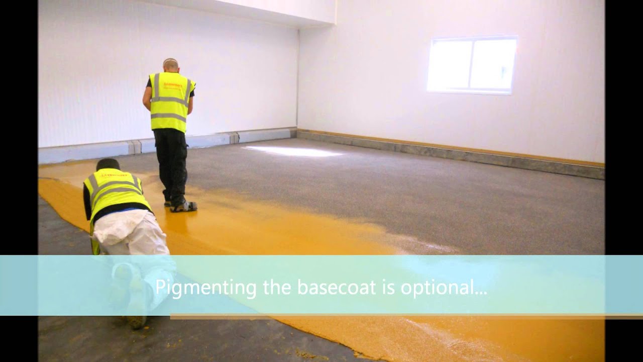 Slip Resistant & Heavy Duty Ucrete DP20 Polyurethane Resin Floor Application