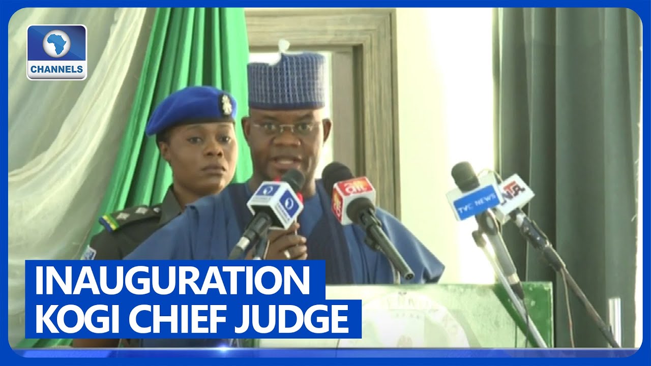 Gov. Bello Asks New Kogi Chief Judge To Provide 'Excellent Leadership'
