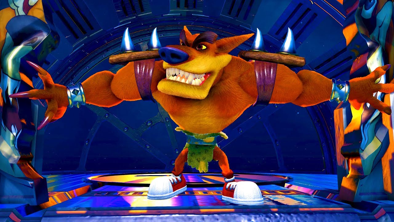 Crash Bandicoot N. Sane Trilogy - All Bosses (No Damage) 4K 60FPS