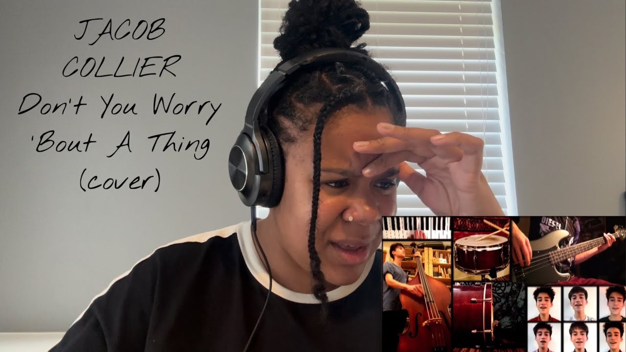 Jacob Collier - Don’t You Worry ‘Bout A Thing (cover) | REACTION!!!