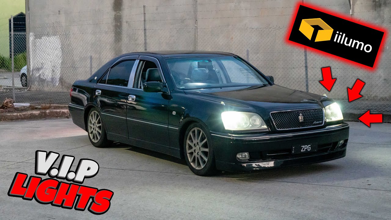 The BEST VIP Lights for the Toyota Crown Athlete V! | iilumo lights