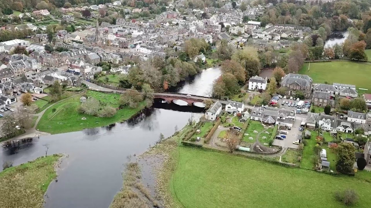 Autumn in Callandar, Scotland.