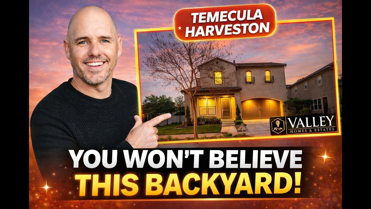 🎥 You Won’t Believe This Harveston Backyard! | 40265 Danbury Ct | Temecula CA Home Tour