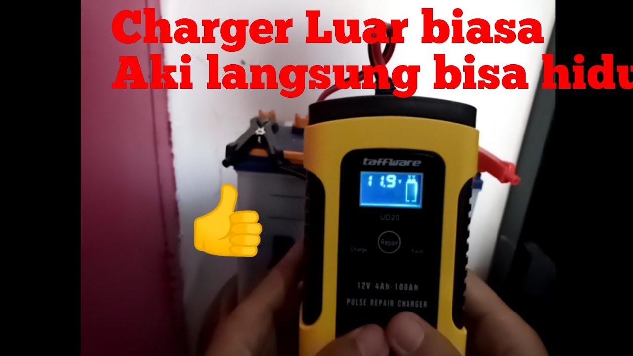 Charger aki mobil Venus Taffware UD20 - berfungsi dengan baik merepair accu