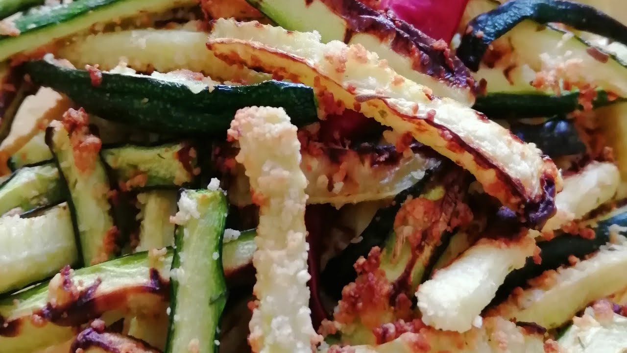 FRIGGITRICE AD ARIA - BASTONCINI DI ZUCCHINE CROCCANTI