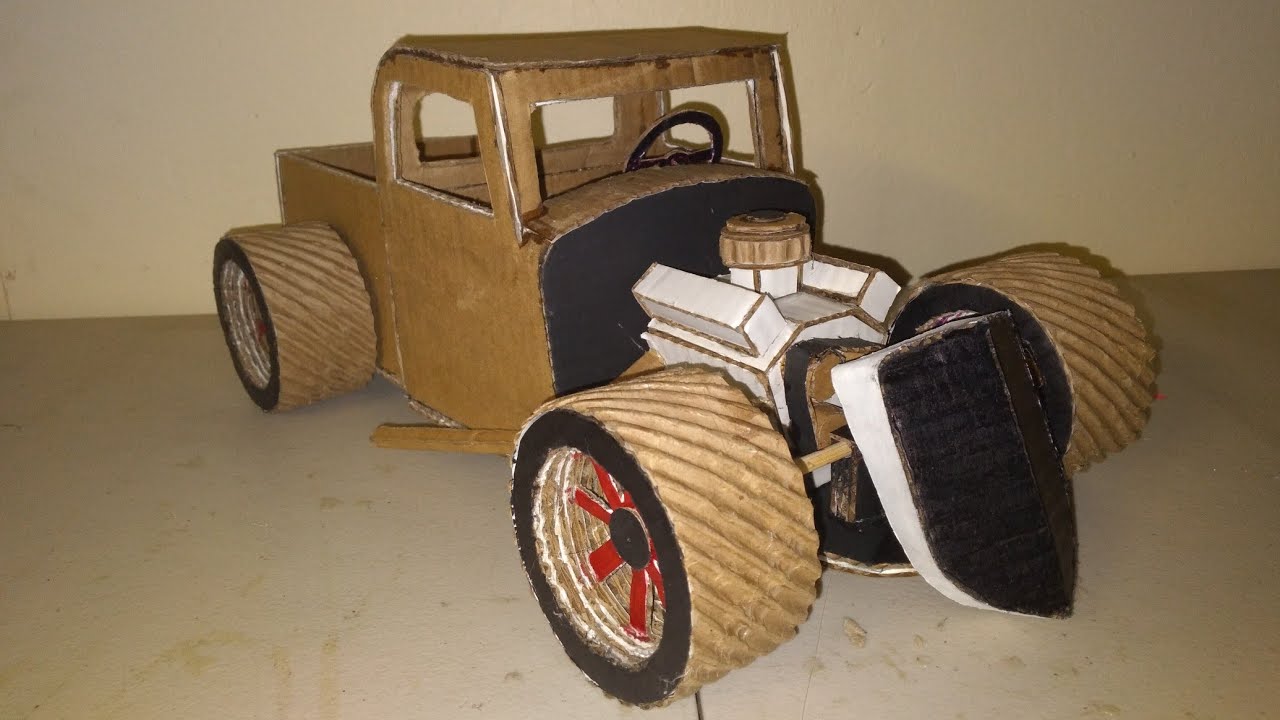 hot rod de carton