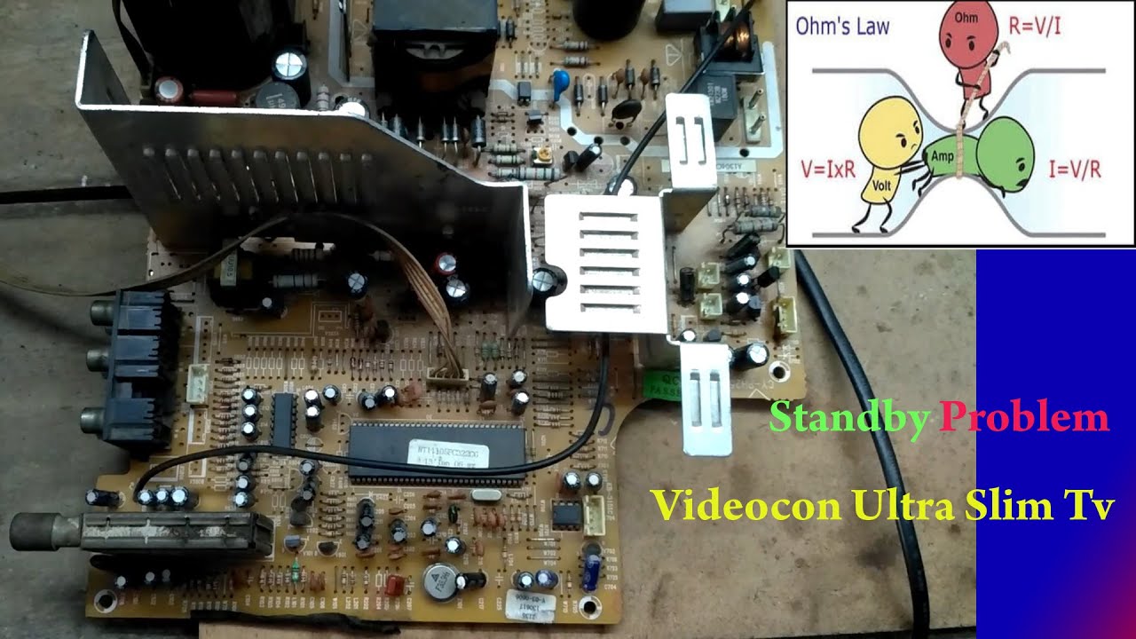 Videocon Ultra slim CRT Tv Standby problem