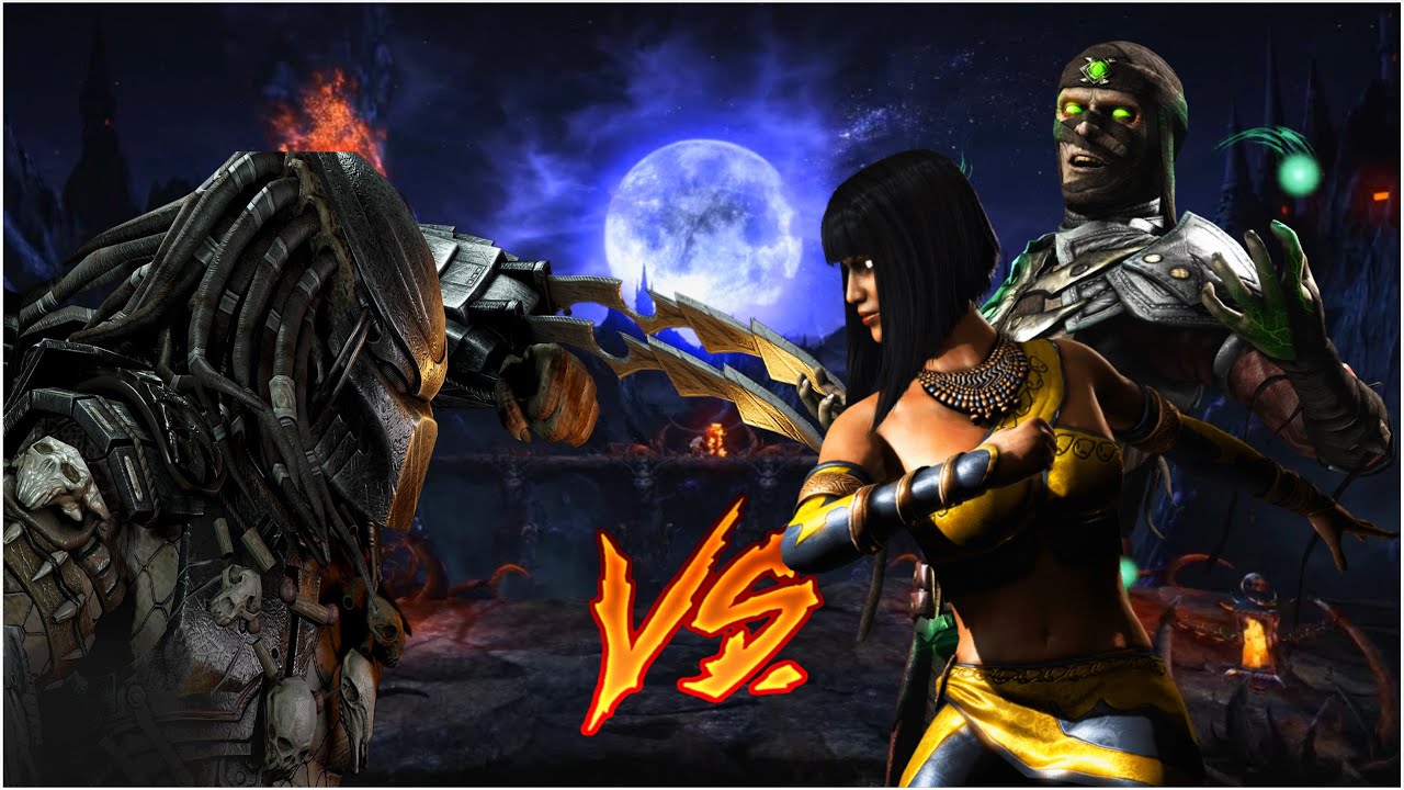 Intense Predator vs Ermac/Tanya Matches! Mortal Kombat X Funny Moments   